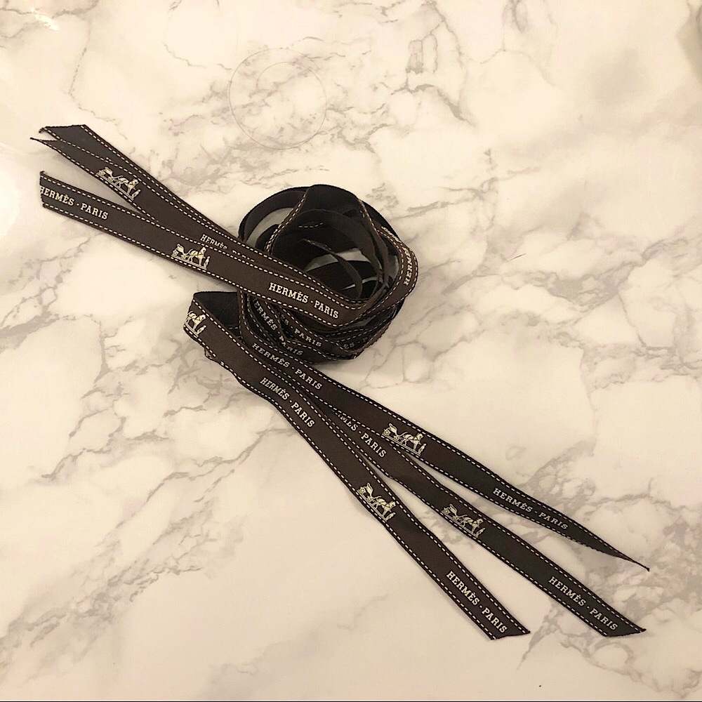 Hermès ribbons- set of 3